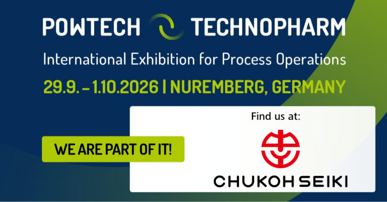 POWTECH TECHNOPHARM 2026 出展のお知らせ ―日本の粉砕技術を、欧州のお客様へ― 中工精機株式会社 - 粉砕技術業界No1プロフェッショナル