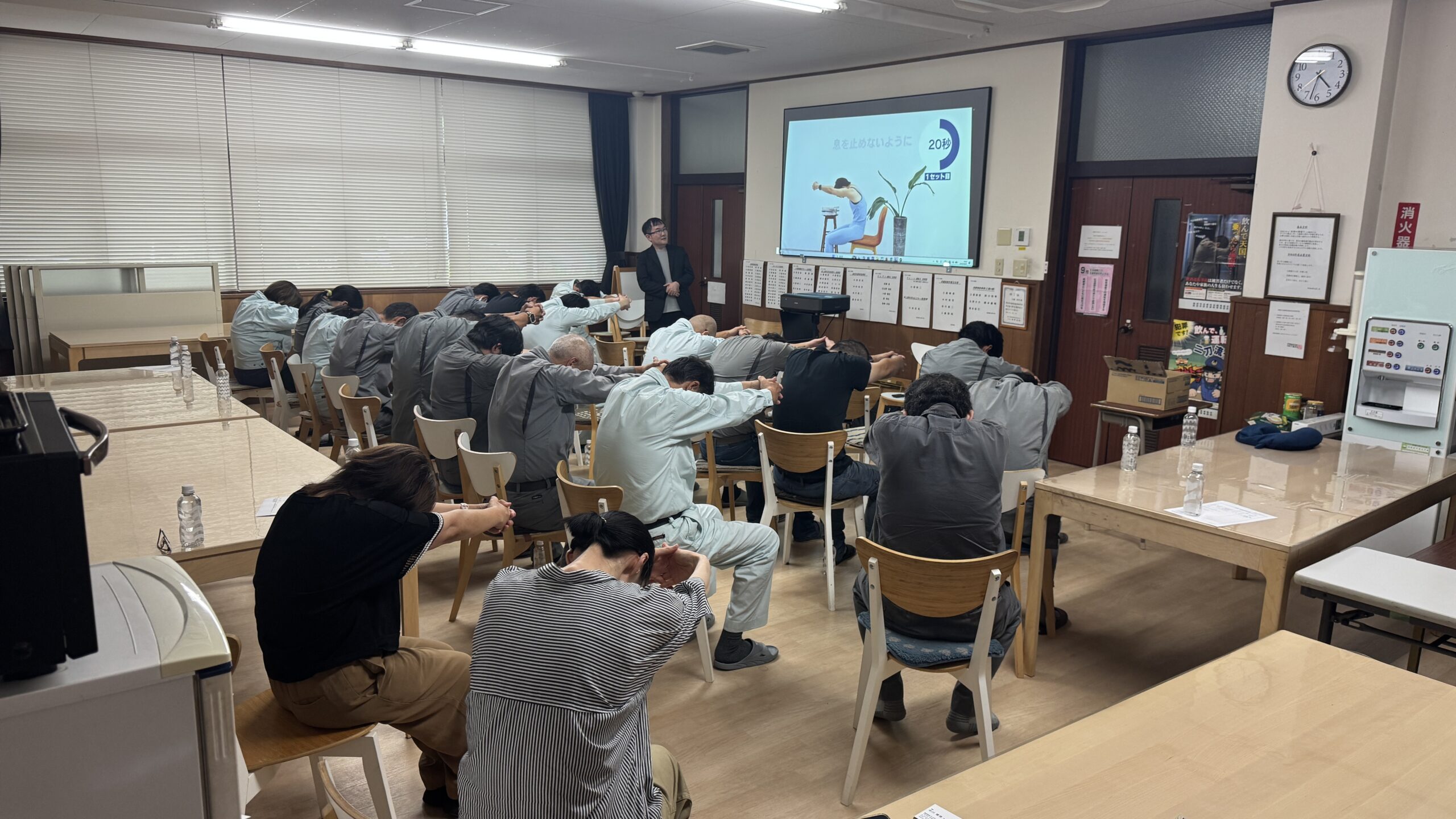腰痛対策講習を実施しました！―自分に合ったケアと「小さな休憩」―